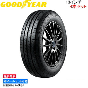 グッドイヤー エフィシェントグリップ エコ EG02 4本セット サマータイヤ【145/80R13 75S】GOOD YEAR EfficientGrip ECO 夏タイヤ 1台分