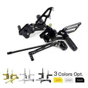 調節可能 REARSET フットレスト リアセット カスタム 高品質 GSXR600 GSXR750 GSX-R GSXR 600 750 2006 2007 2008 2009 2010