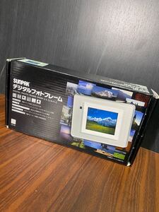 SUNPAKデジタルフォトフレーム 箱、付属品等あり 動作確認済 DIGITAL PHOTO FRAME SPDPF-3.5 ［シルバー］処分品 1円~