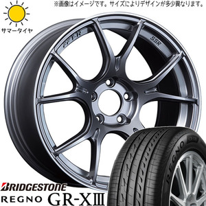 245/45R19 サマータイヤホイールセット エルグランド etc (BRIDGESTONE REGNO GRX3 & SSR GTX02 5穴 114.3)