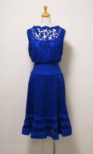 TADASHI SHOJI　タダシショージ　ROYAL BLUE　ワンピース　「６ 」/ １１号程度