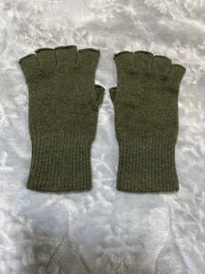 【即決】【送料最安360円】 NUMBER NINE ナンバーナイン FINGERLESS KNIT GLOVE ニットグローブ 指抜き 手袋 小物 即決早い者勝ち