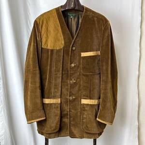 美品 50s Vintage ABERCROMBIE AND FITCH アバクロ コーデュロイシューティングジャケット 42 L ～ XL相当 ハンティング メンズ その他