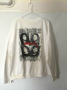 80s VINTAGE メタリカ METALLICA トレーナー スウェット ANTHRAX SUICIDAL PANTERA SLAYER MEGADETH SEPULTURA SKID ROW fear of god