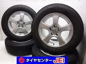 16インチ トヨタ純正 205/65R16 6.5J+50 114.3 エスティマ 中古スタッドレスホイール【4本セット】送料無料(SA16-2838）