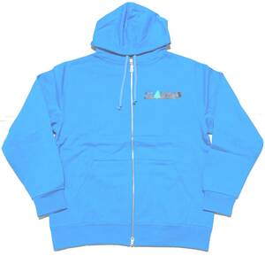 X-LARGE ZIP HOODED SWEAT Size L 水色 エクストララージ XLARGE スウェット Wジップ パーカー stussy supreme adidas nike COCOLOBland