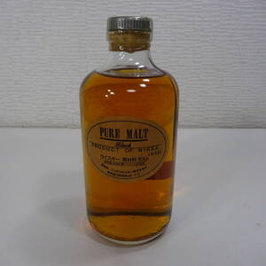 【愛知県限定・未開栓保管品】NIKKA WHISKY PURE MALT BLACK ニッカ ウイスキー ピュアモルト ブラック 黒 500ml 43% 古酒 1010E