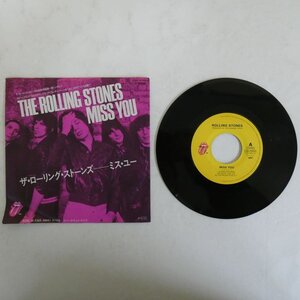 47066544;【国内盤/7inch】The Rolling Stones ザ・ローリング・ストーンズ / Miss You ミス・ユー