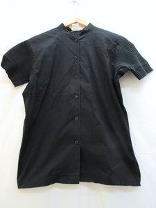 ISSEY MIYAKE イッセイミヤケ 半袖シャツ Shirt 3 IM11FJ029 綿94% ポリウレタン6% MADE IN JAPAN PLEATS PLEASE プリーツプリーズ