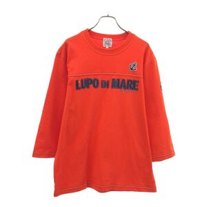 シナコバ 7分袖 Tシャツ L オレンジ SINA COVA カットソー メンズ