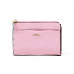 フルラ FURLA バビロン (BABYLON) カードケース サフィアーノ(レザー) PCZ4UNO コインケース ピンク 中古 mba22004