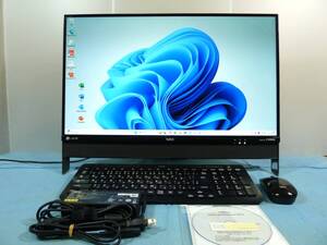 美品 Core i7 Win11 Office2019 NEC LAVIE DA570/FAB-J 8GB/1TB #452