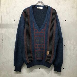 90s Pierre Balmain ピエール バルマン ビンテージセーター vintage sweater Vネック 高級 アーカイブ 80s