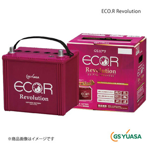 GS YUASA GSユアサ バッテリー 1個 ECO.R Revolution/エコ.アール レボリューション フィット DBA-GE8 RSタイプ 品番:ER-K-42/50B19L-EA