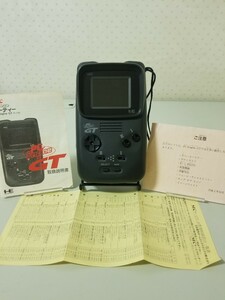 【中古品・動作確認済/難あり・シリアル番号一致】◆NEC◆PC Engine With GT/PC エンジン ジーティー 本体◆PI-TG6◆説明書/ストラップ◆ 