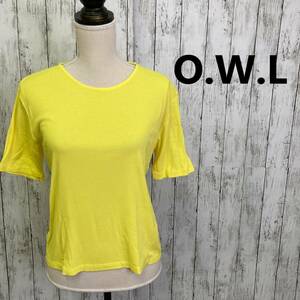 O.W.L★レディース コットン 半袖 Tシャツ　5-173　