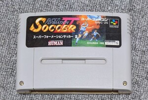 2501【起動確認済み】スーパーフォーメーションサッカー2　スーパーファミコン SFC