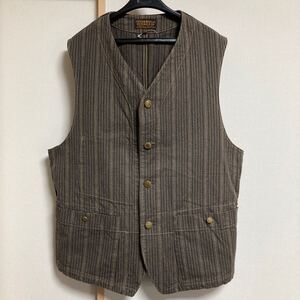 【極美品】FREEWHEELERS フリーホイーラーズ GANDY DANCER ワークベスト サイズ42