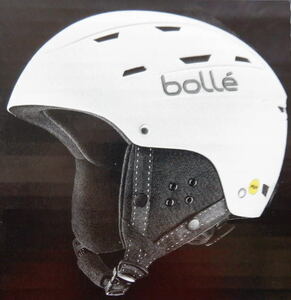 ＼新品即決／☆bolle♪ボレーキッズ用ヘルメット♪スノーボード、スキー、ウインタースポーツ♪ホワイト★☆彡♪♪♪♪★☆