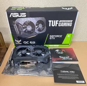 【送料無料】【中古品】ASUS TUF GamingGeForceGTX 1660 SUPER OC Edition 6GB GDDR6 TUF-GTX1660S-O6G-GAMING