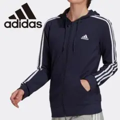 11T362☆ adidas 新品未使用 フーディー スウェット パーカー M