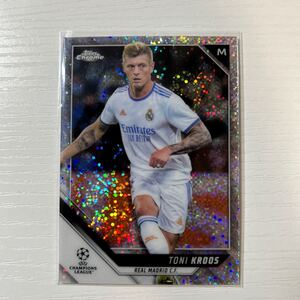 2021-22 Topps Chrome Champions League Toni Kroos sparkle refractor