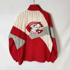 90s APEX ONE CINCINNATI REDS ナイロンジャケット L