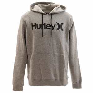 ハーレー(HURLEY)Surf Check One&Only プルオーバー　裏起毛　グレー　M