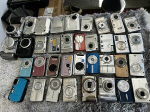 Canon Nikon SONY OLYMPUS CASIO Panasonic FUJIFILM 等デジタルカメラ ジャンク品　おまとめ36台