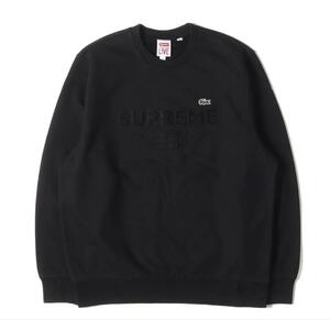 Supreme シュプリーム スウェット サイズ:M LACOSTE L!VE