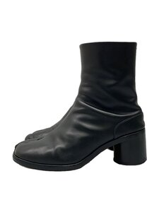 Maison Margiela◆TABI/足袋ブーツ/41/BLK/レザー/s57wu0132//