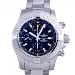 ブライトリング BREITLING アベンジャー A13317101B1A1 ブラック文字盤 中古 腕時計 メンズ