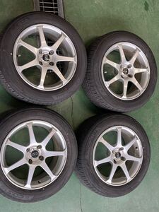 AVS Model 7 15×6.5j +35 ☆185/60R15 ☆19年製　ヨコハマエコス　関東関西送料6120円 