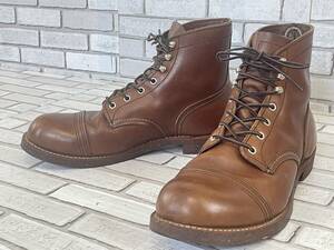 ＵＳＥＤ　レッドウィング　RED WING　8111　アイアンレンジャー　ブーツ　サイズ１０Ｅ２　28.0ｃｍ　USA製　03/16　IRON RANGER