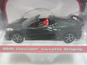 GREENLIGHT グリーンライト 1/64 2020 Chevrolet Corvette Stingray シボレー コルベット スティングレー Barrett Jackson