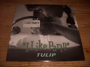 ●即決！LP：チューリップ I LIKE PARTY：シュリンク付：ステッカー付