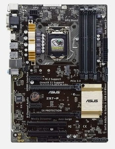 ASUS Z97-P Intel Z97 LGA1150 DDR3 SATA3 HDMI DVI-D VGA M.2 ATX Motherboard