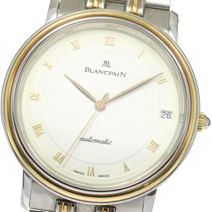 ブランパン Blancpain 1151-1318 ヴィルレ ウルトラスリム 自動巻き メンズ _838397