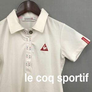 ルコック le coq sportif ルコックスポルティフ 半袖 ゴルフウェアー レディース XSサイズ ♭◯