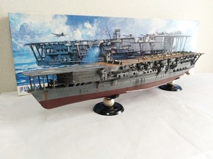 1/350 航空母艦 加賀 完成品　フジミ