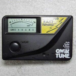 QUICK TUNE ギター＆バスチューナー（中古動作品）