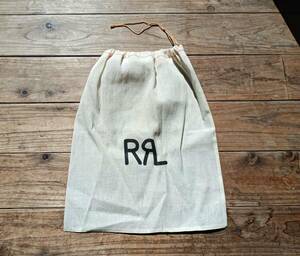 送料無料♪未使用♪RRL ダブルアールエル 保存袋 33×40㎝ 保護袋 収納バッグ 生成り ラルフローレン 