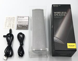 外観美品　ELECOM ワイヤレススピーカー　LBT-SPP300AV bluetooth対応