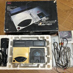 1円スタート PCエンジン CD-ROM2 NEC 当時物 ジャンク CDR-30A IFU-30A インターフェイスユニット