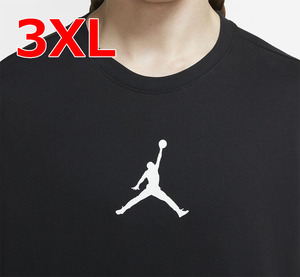 3XL NIKEジョーダン ジャンプマンメンズショートスリーブクルーTシャツ CW5191-010 ブラック 半袖TEEナイキJORDAN