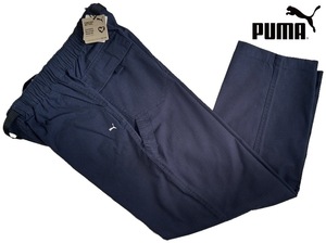 新品 プーマ ネイビー リラックスフィットパンツ PUMA 定価13,200円/M