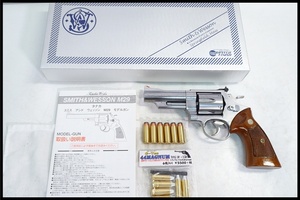 東京)タナカ S&W M629 4インチ ステンレスジュピターフィニッシュ HWモデルガン　実物グリップ