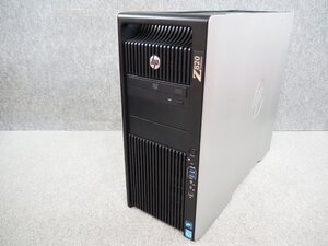 [630] ☆ 6コア×2個 空冷モデル！☆ Win10認証済 ☆ hp workstation Z820　6C E5-2643 v2 3.50GHz×2/128G/300GB×2+2TB×2/Quadro K4000