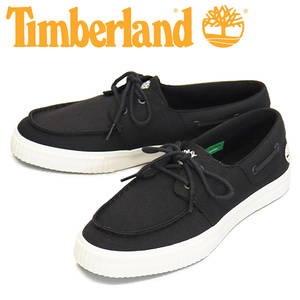 Timberland (ティンバーランド) A67P5 MYLO BAY BOAT SHOE マイロベイボートシューズ Black TB507 US7.5-約25.5cm