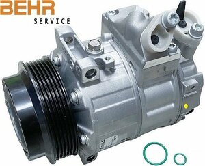 【M’s】 W212 C207 ベンツ Eクラス E200 E250 BEHR エアコン AC A/C コンプレッサー OEM パーツ 部品 0032304811 0022304511 0022304411